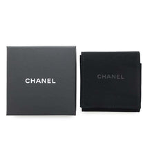 将图像加载到图库查看器中，CHANEL CC Logo Heart Brooch Metal Rhinestone
