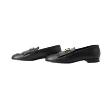 Load image into Gallery viewer, HERMES Mocassins Royale Black Leather Size 37
