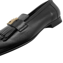 Load image into Gallery viewer, HERMES Mocassins Royale Black Leather Size 37
