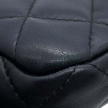 Load image into Gallery viewer, CHANEL Matelasse Chain wallet BlackA82527 Lambskin
