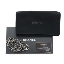Load image into Gallery viewer, CHANEL Matelasse Chain wallet BlackA82527 Lambskin

