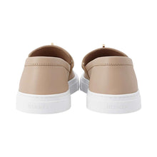 Load image into Gallery viewer, HERMES Sneakers game Jasmin Flower Leather Size 38.5
