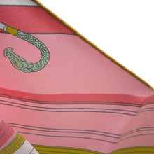 Load image into Gallery viewer, HERMES Mystery at 24 Size 90 Rose・Bonbon/Jaune/Multicolor Silk100%
