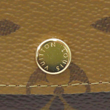 将图像加载到图库查看器中，LOUIS VUITTON Portefeuille Emilie NoirM82157 Monogram Reverse Canvas
