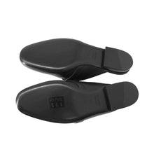Load image into Gallery viewer, HERMES Oz Mule Black Leather Size 34H
