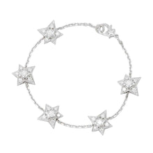 Load image into Gallery viewer, CHANEL Comet Collection BraceletJ2788 18K White Gold
