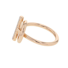 Load image into Gallery viewer, HERMES EchappeeRing Size PM/50/#10 18K Pink Gold
