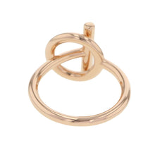 Load image into Gallery viewer, HERMES EchappeeRing Size PM/50/#10 18K Pink Gold
