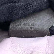 Load image into Gallery viewer, HERMES Rodeo Pegasus Bag Charm Mauve Pale/Sesame/Ebene Lambskin Size PM
