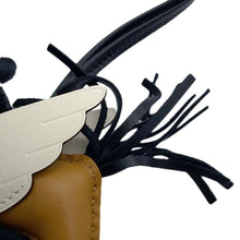 Load image into Gallery viewer, HERMES Rodeo Pegasus Bag Charm Chai/Black/Nata Lambskin Size PM
