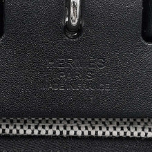 将图像加载到图库查看器中，HERMES Herbag zip Black Toile HBerline Leather Size 31
