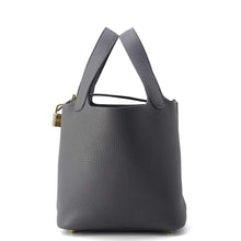 将图像加载到图库查看器中，HERMES Picotin Lock Ardoise Taurillon Clemence Size PM
