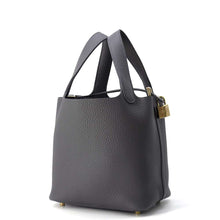 将图像加载到图库查看器中，HERMES Picotin Lock Ardoise Taurillon Clemence Size PM
