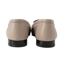 将图像加载到图库查看器中，HERMES Mocassins Royale Beige Mastic Leather Size 37.5
