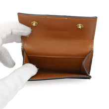 Load image into Gallery viewer, CELINE Triomphe Trifold Wallet Tan10D722BZ9.04LU PVC/Leather
