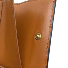 Load image into Gallery viewer, CELINE Triomphe Trifold Wallet Tan10D722BZ9.04LU PVC/Leather

