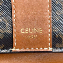 Load image into Gallery viewer, CELINE Triomphe Trifold Wallet Tan10D722BZ9.04LU PVC/Leather
