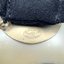 将图像加载到图库查看器中，CHANEL Faux Pearl Hair Tie BlackA63896 Grosgrain   Resin
