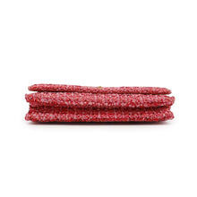 将图像加载到图库查看器中，CHANEL 2.55 Chain Wallet Red Tweed
