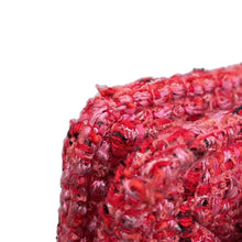 将图像加载到图库查看器中，CHANEL 2.55 Chain Wallet Red Tweed
