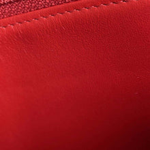 将图像加载到图库查看器中，CHANEL 2.55 Chain Wallet Red Tweed
