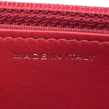 将图像加载到图库查看器中，CHANEL 2.55 Chain Wallet Red Tweed
