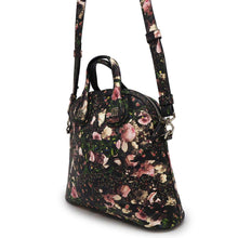 将图像加载到图库查看器中，Givenchy Nightingale Flower Pattern 2WAYBag Black/Multicolor Leather
