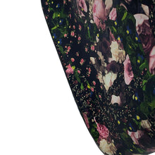 将图像加载到图库查看器中，Givenchy Nightingale Flower Pattern 2WAYBag Black/Multicolor Leather
