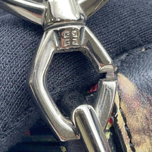 将图像加载到图库查看器中，Givenchy Nightingale Flower Pattern 2WAYBag Black/Multicolor Leather
