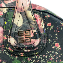 将图像加载到图库查看器中，Givenchy Nightingale Flower Pattern 2WAYBag Black/Multicolor Leather
