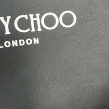 将图像加载到图库查看器中，JIMMY CHOO N/STote Bag BlackN/S TOTE/M ANR Leather Size Medium
