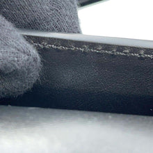 将图像加载到图库查看器中，JIMMY CHOO N/STote Bag BlackN/S TOTE/M ANR Leather Size Medium
