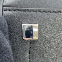 将图像加载到图库查看器中，JIMMY CHOO N/STote Bag BlackN/S TOTE/M ANR Leather Size Medium
