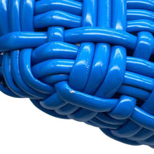 将图像加载到图库查看器中，BALENCIAGA ★Bistro 2WAYBag Blue671342 Patent Leather Size XS
