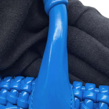 Load image into Gallery viewer, BALENCIAGA Bistro 2WAYBag Blue671342 Patent Leather Size XS
