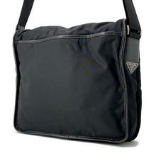 Load image into Gallery viewer, PRADA Messenger Shoulder Bag BlackV166 Nylon
