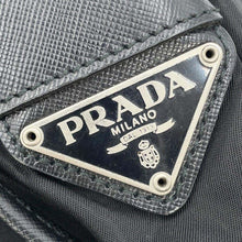 Load image into Gallery viewer, PRADA Messenger Shoulder Bag BlackV166 Nylon
