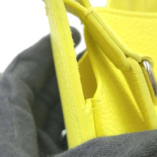 Load image into Gallery viewer, BALENCIAGA TOOL2.0 North South Shoulder Yellow659920 Leather Size Small
