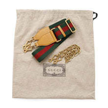 Load image into Gallery viewer, GUCCI Horsebit Shoulder Beige/Yellow677286 Raffia Leather

