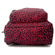 Load image into Gallery viewer, SAINT LAURENT PARIS Classic Hunter Baby Cat Backpack Black/Red326865 Canvas Leather

