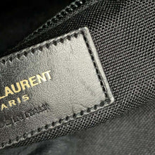 Load image into Gallery viewer, SAINT LAURENT PARIS Classic Hunter Baby Cat Backpack Black/Red326865 Canvas Leather
