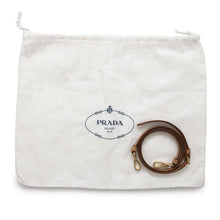 Load image into Gallery viewer, PRADA Arke Crochet Shoulder Natural/Brown1BC194 Viscose Leather
