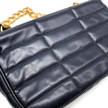 Load image into Gallery viewer, CELINE Mono Chrome ChainShoulder Bag Black11127 3EYD 38NO Leather
