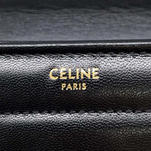 Load image into Gallery viewer, CELINE Mono Chrome ChainShoulder Bag Black11127 3EYD 38NO Leather
