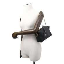 将图像加载到图库查看器中，LOUIS VUITTON Petite Malle Souple NoirM45393 Monogram Empreinte Leather
