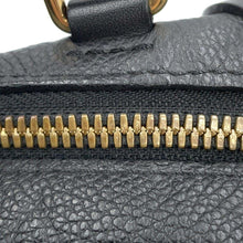 将图像加载到图库查看器中，LOUIS VUITTON Petite Malle Souple NoirM45393 Monogram Empreinte Leather
