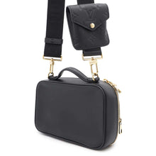 将图像加载到图库查看器中，LOUIS VUITTON Utility/Crossbody NoirM80450 Calf Leather
