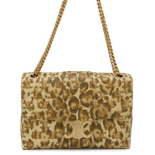 Load image into Gallery viewer, CELINE ChainShoulder Leopard Brown Leather
