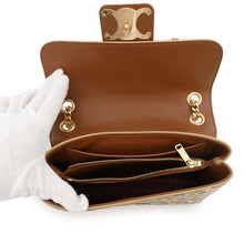 Load image into Gallery viewer, CELINE ChainShoulder Leopard Brown Leather
