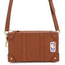 将图像加载到图库查看器中，LOUIS VUITTON LVxNBA Soft Trunk BrownM80549 Ball・Grain Leather Monogram・Pattern
